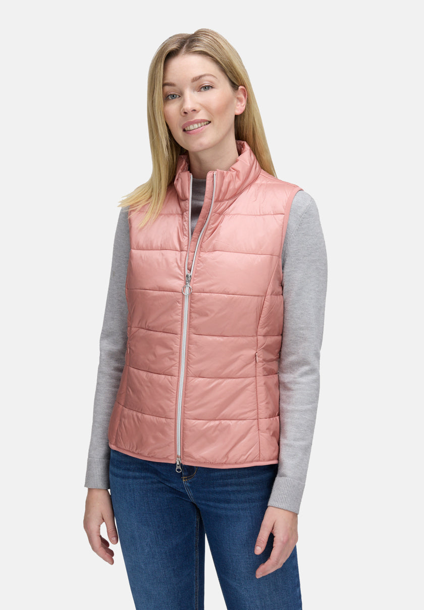 Quilted Zip-Up Vest