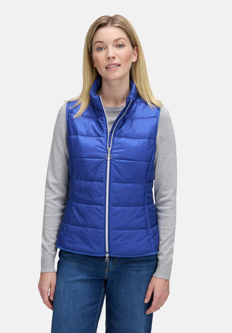 Quilted Zip-Up Vest