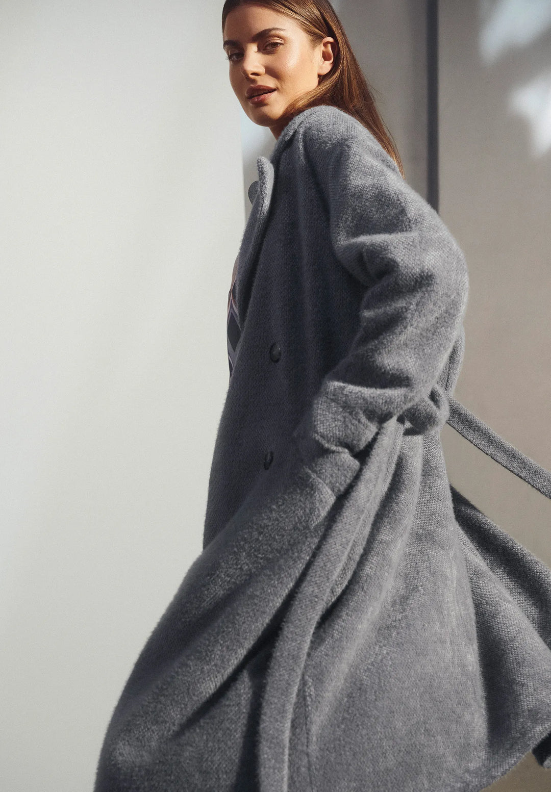 Blazer Coat with Belt