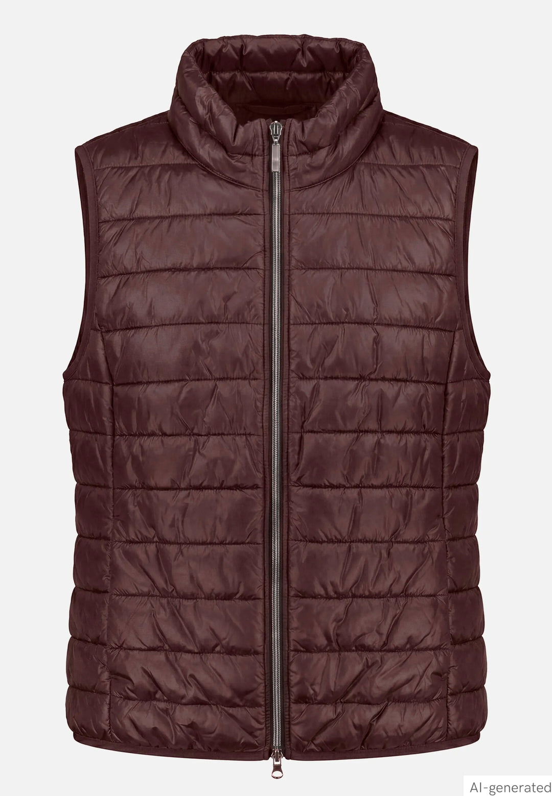 Quilted Vest with Zipper