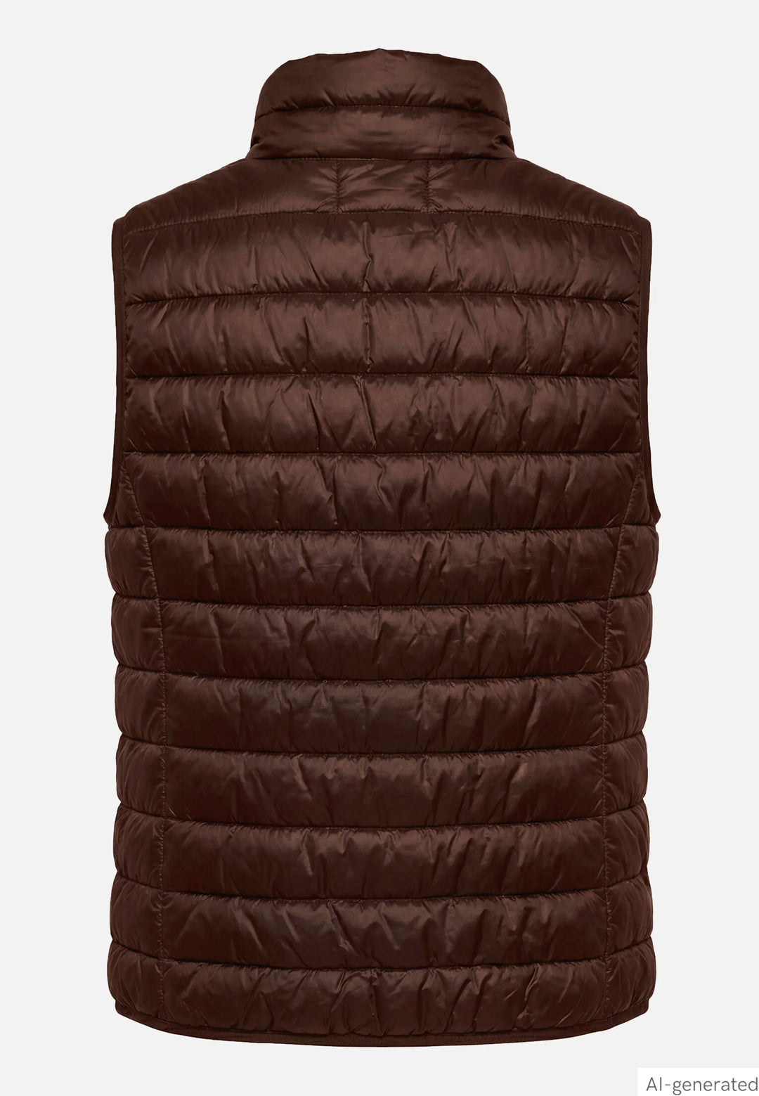 Quilted Vest with Zipper