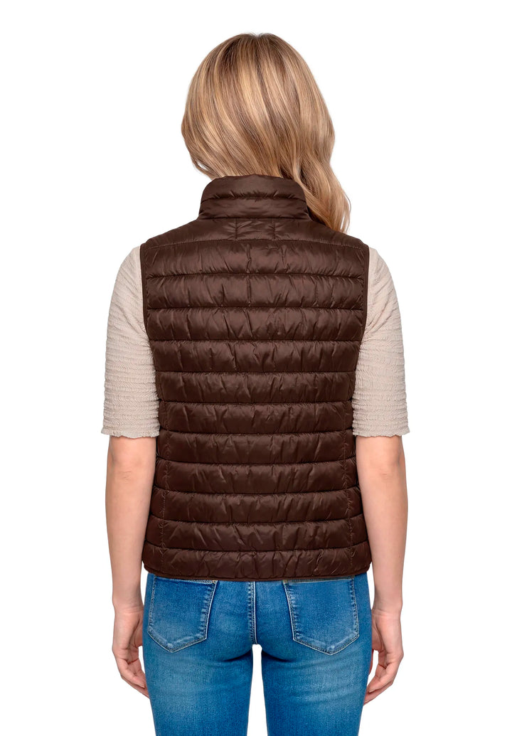 Quilted Vest with Zipper