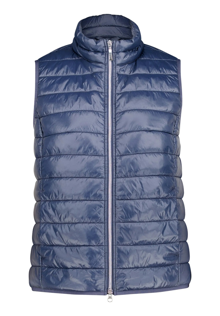 Quilted Vest with Zipper