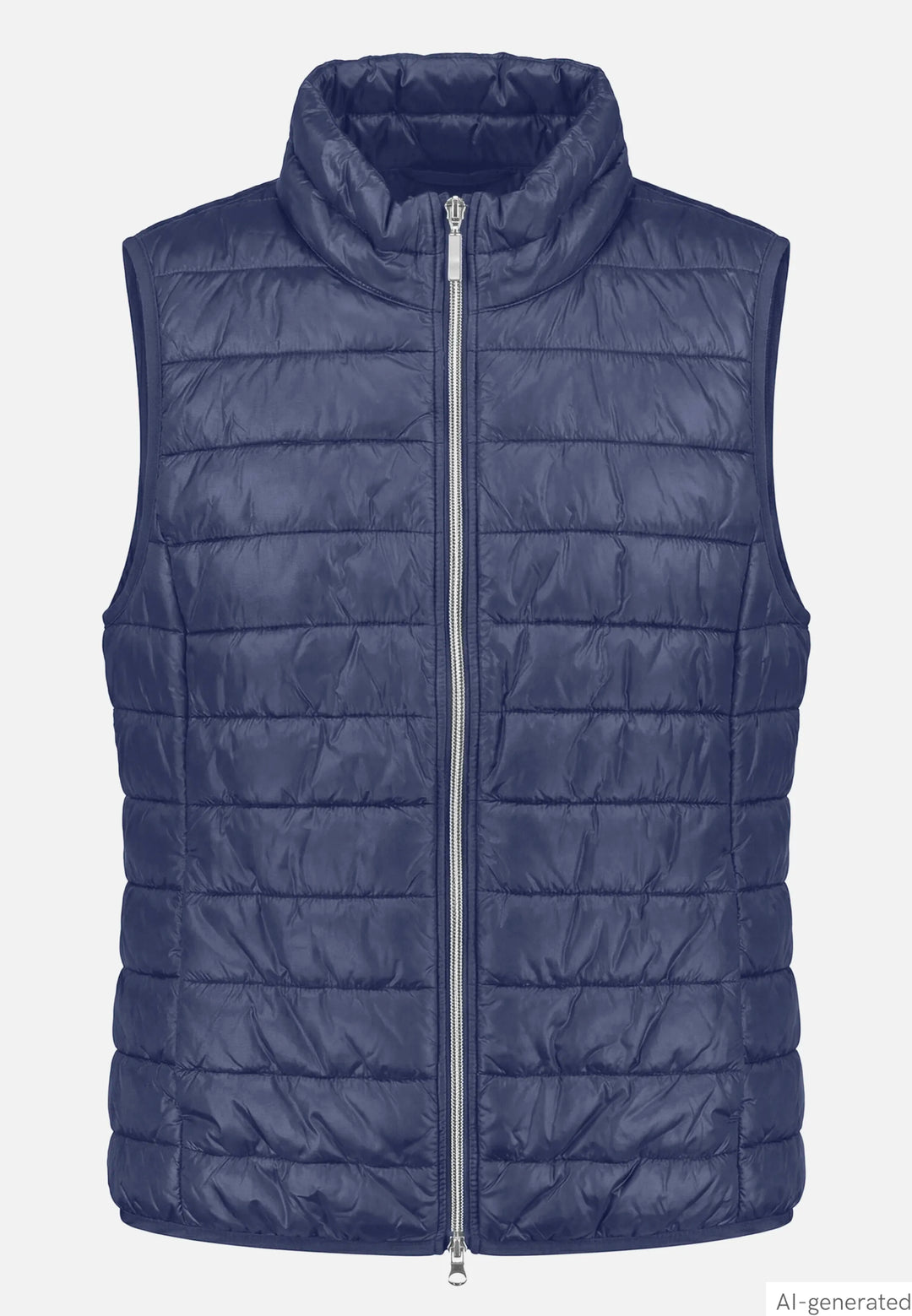 Quilted Vest with Zipper