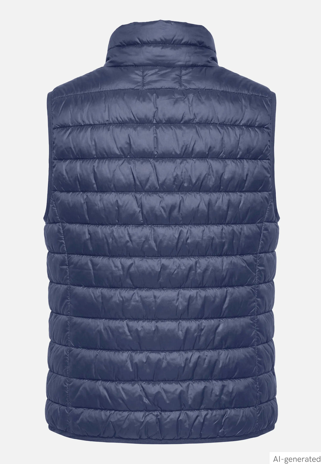 Quilted Vest with Zipper