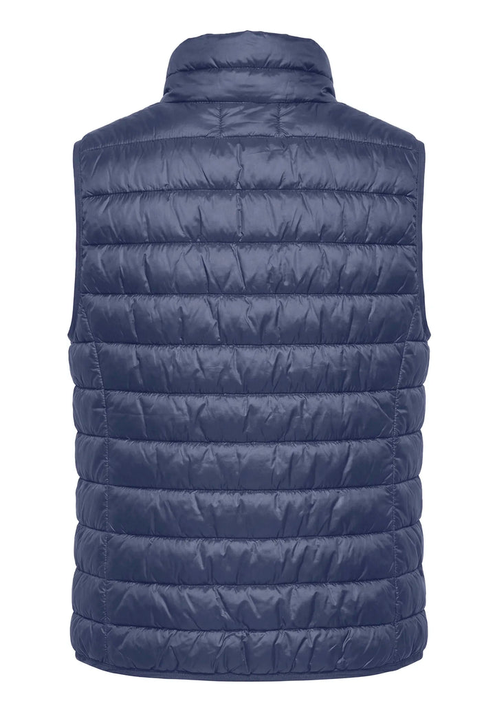 Quilted Vest with Zipper
