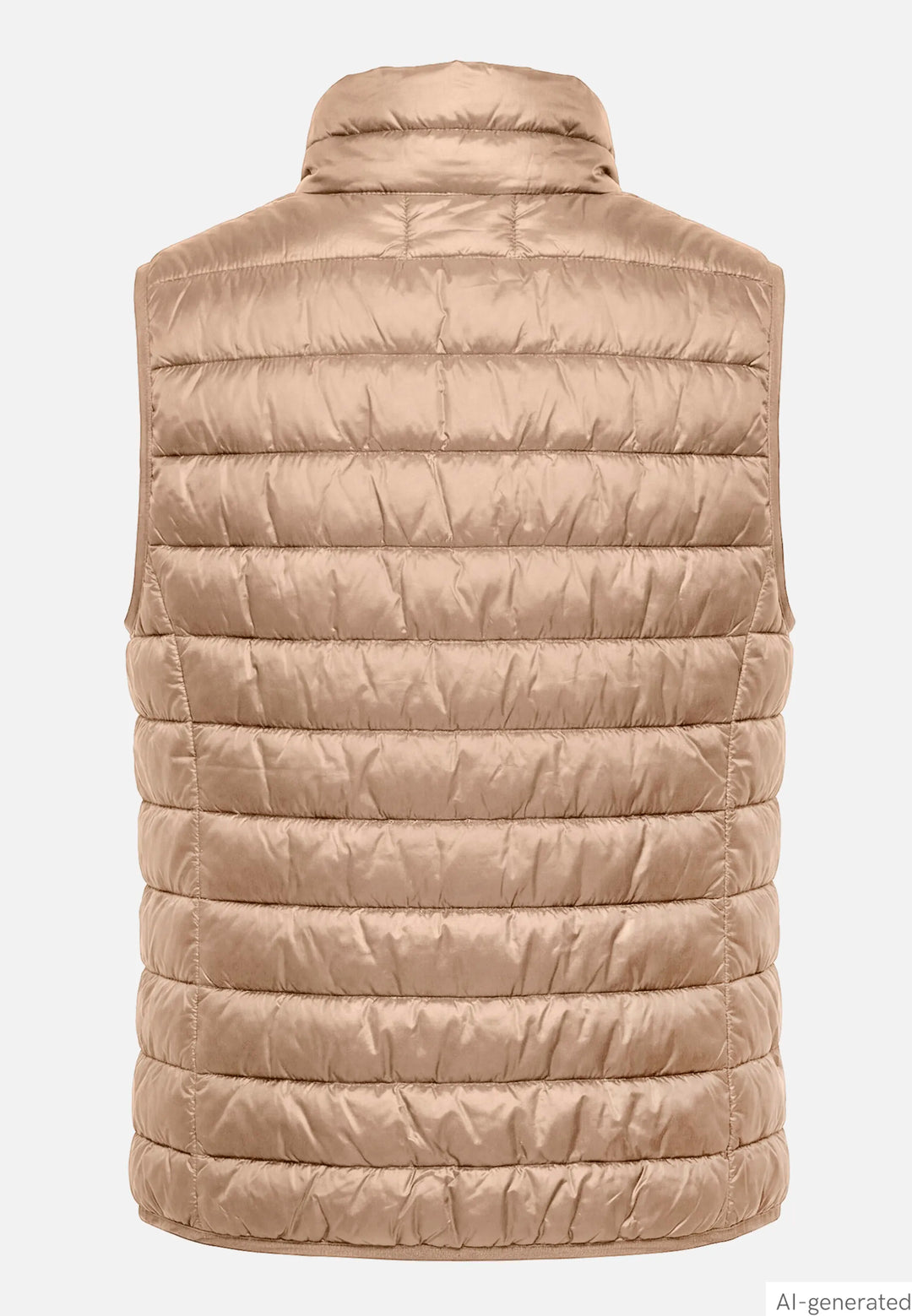 Quilted Vest with Zipper