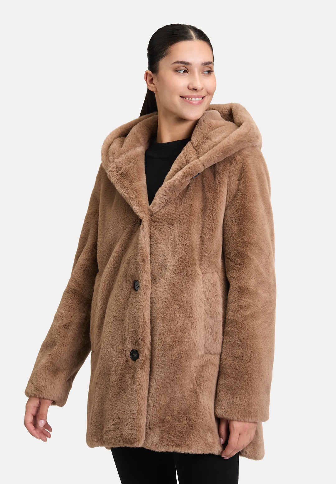 Plush Hooded Jacket