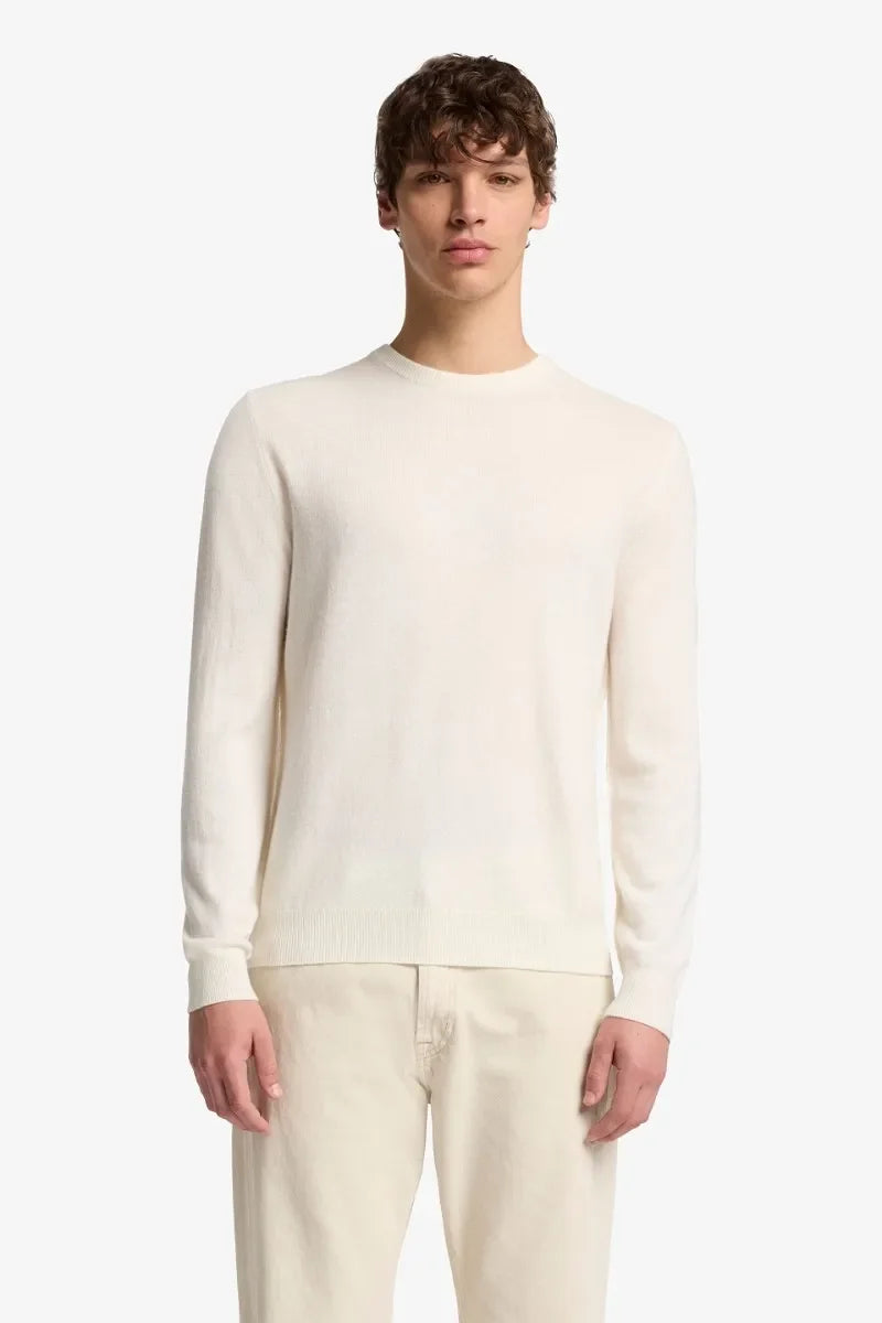 Crew Neck Sweater in Cashmere