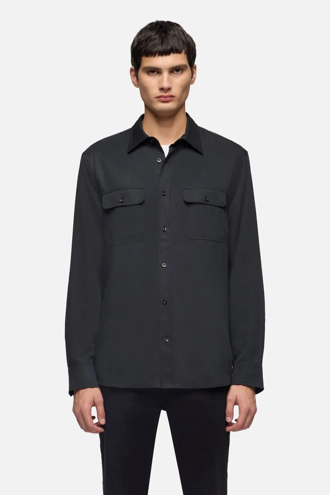 Military Shirt in Fluid