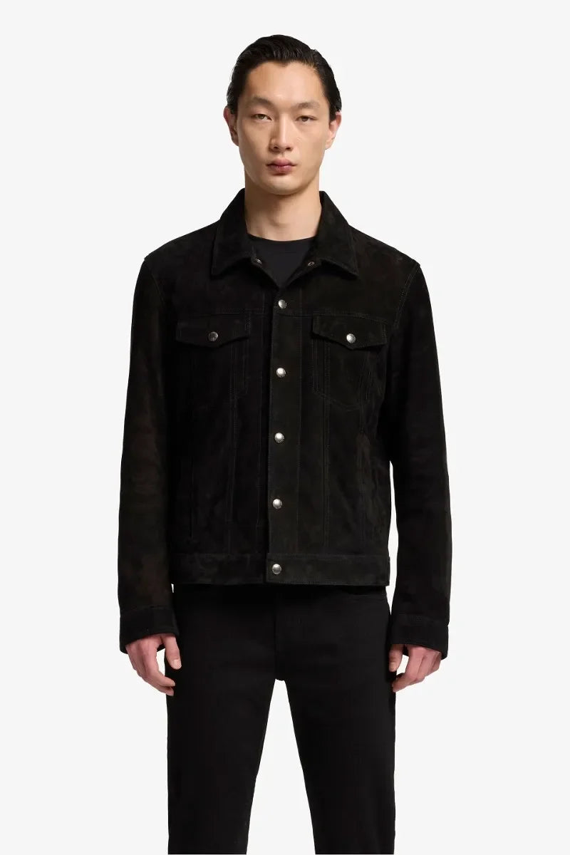 Trucker in Real Leather