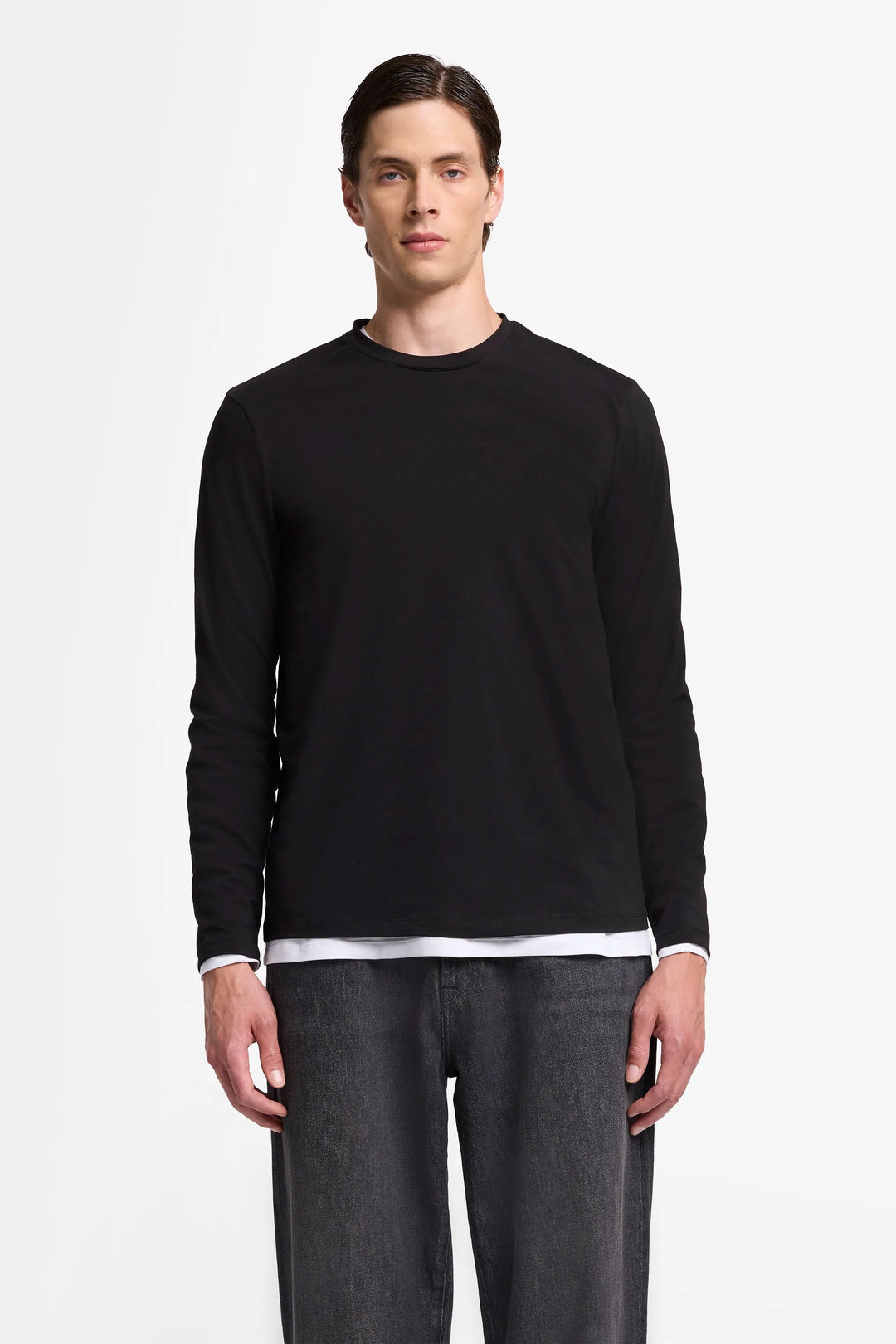 Long Sleeve Tee in Luxe Performance