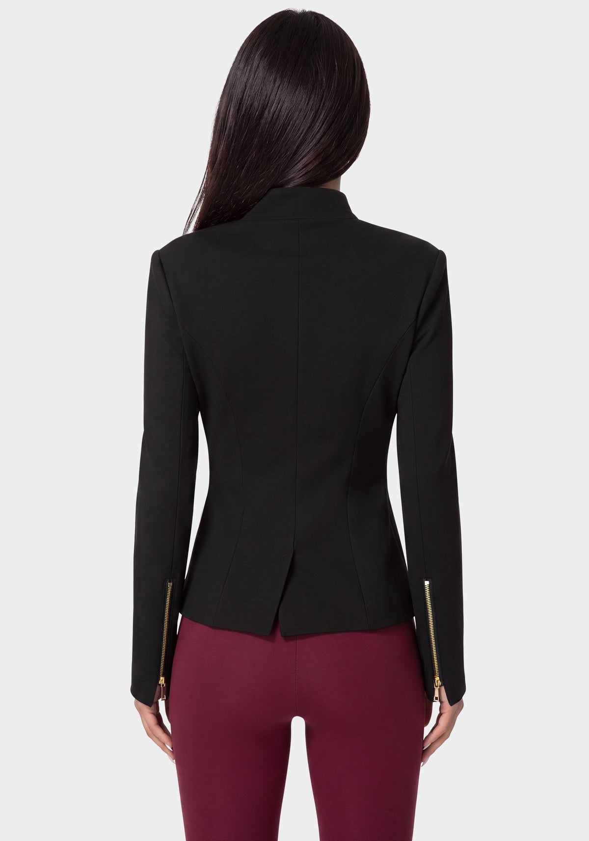 Tailored Stretch Blazer - Black
