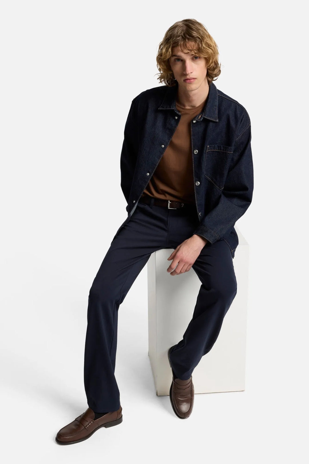 The Straight in Luxe Performance Knit