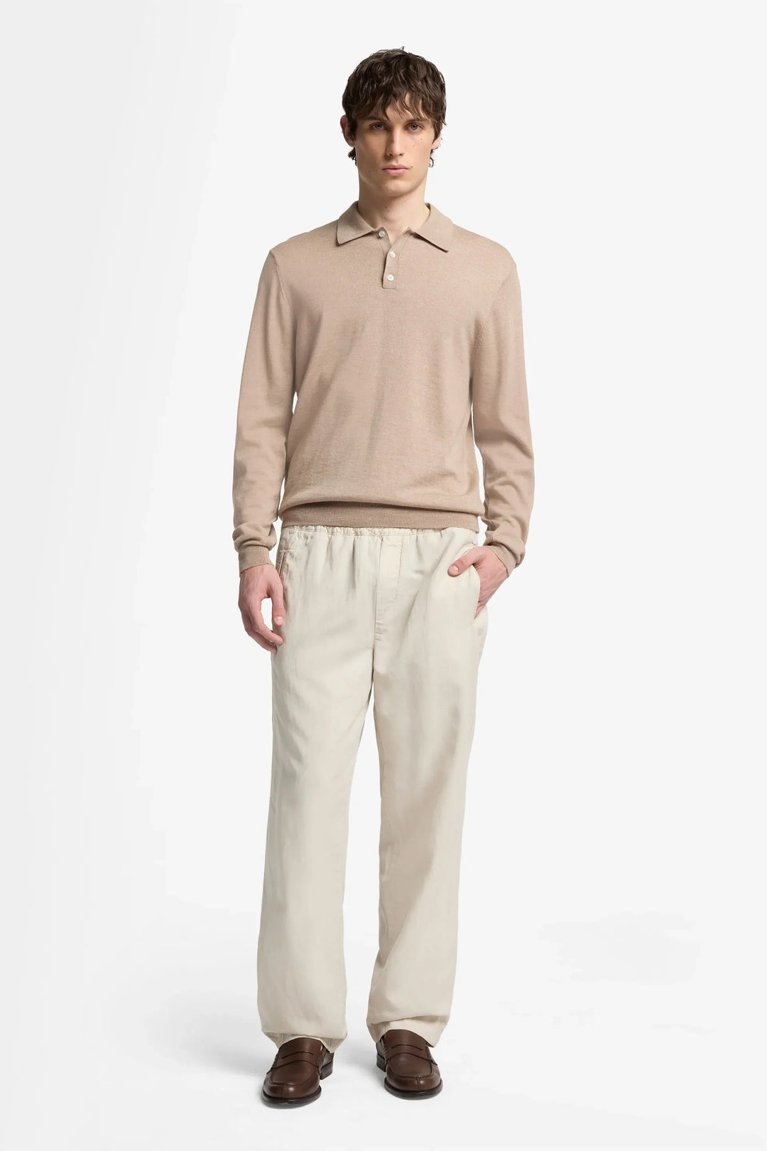 Jogger Pant in Cotton Tencel