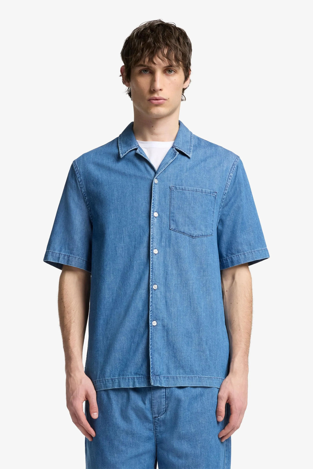 Camp Shirt Short Sleeve in Cotton