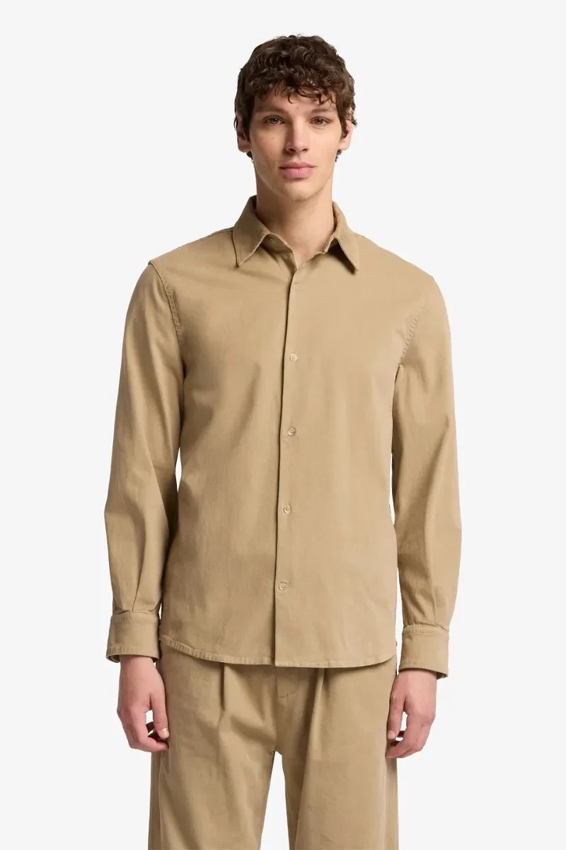 Long Sleeve Regular Shirt in Comfort Twill