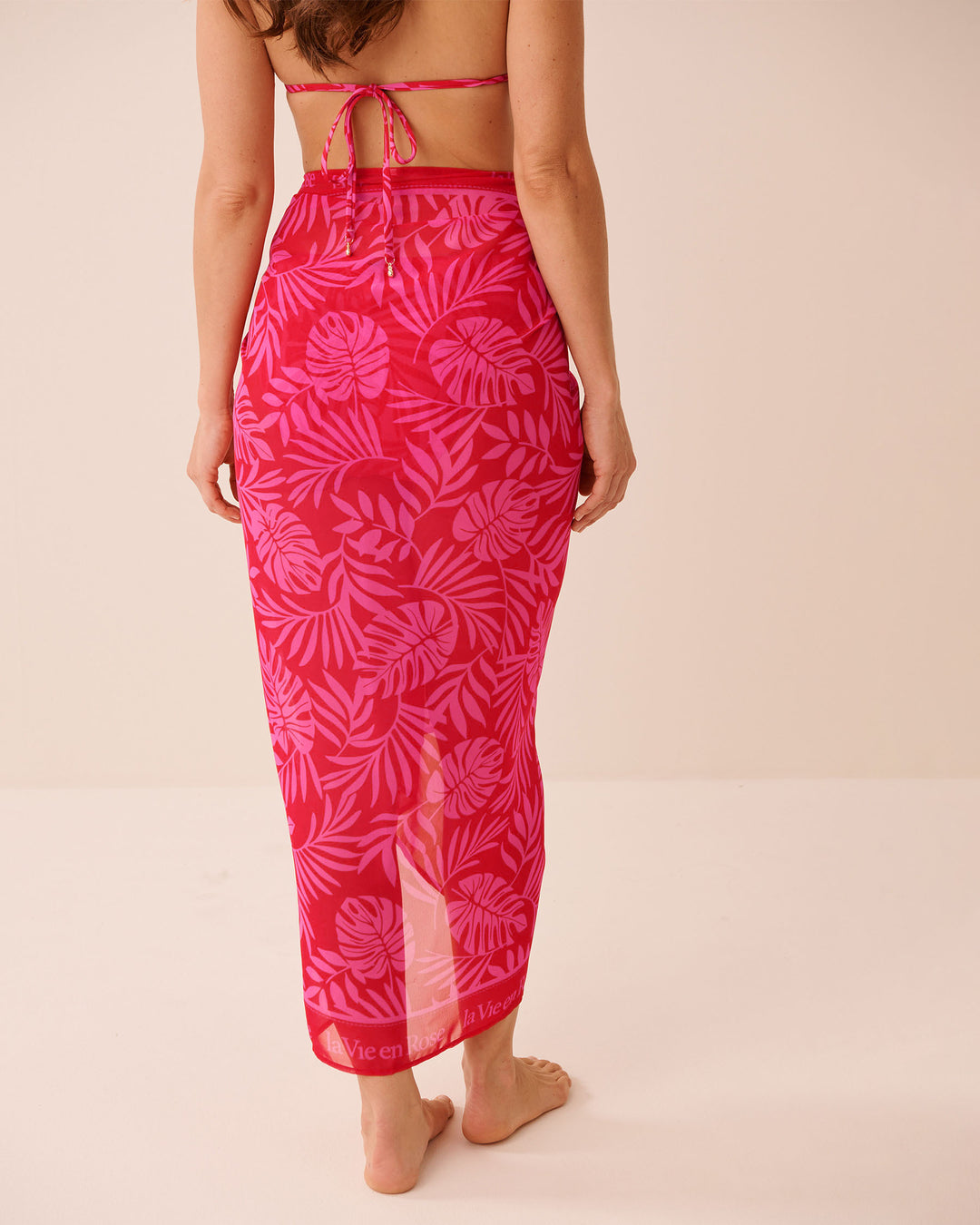 Chiffon Pareo - Red