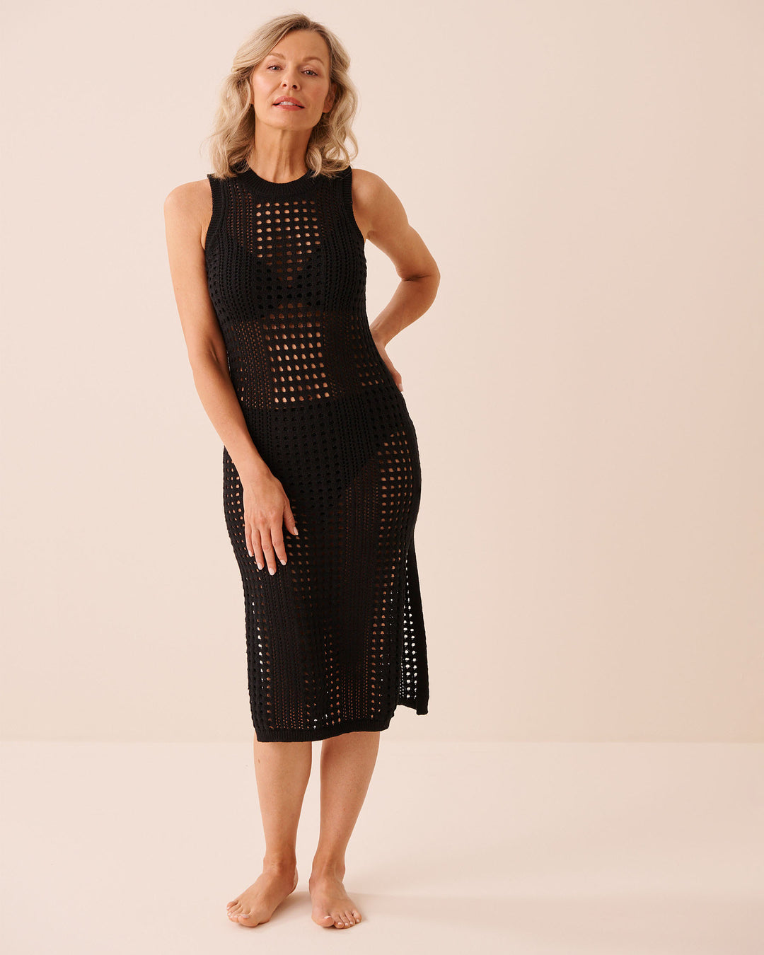 Crochet Dress - Black