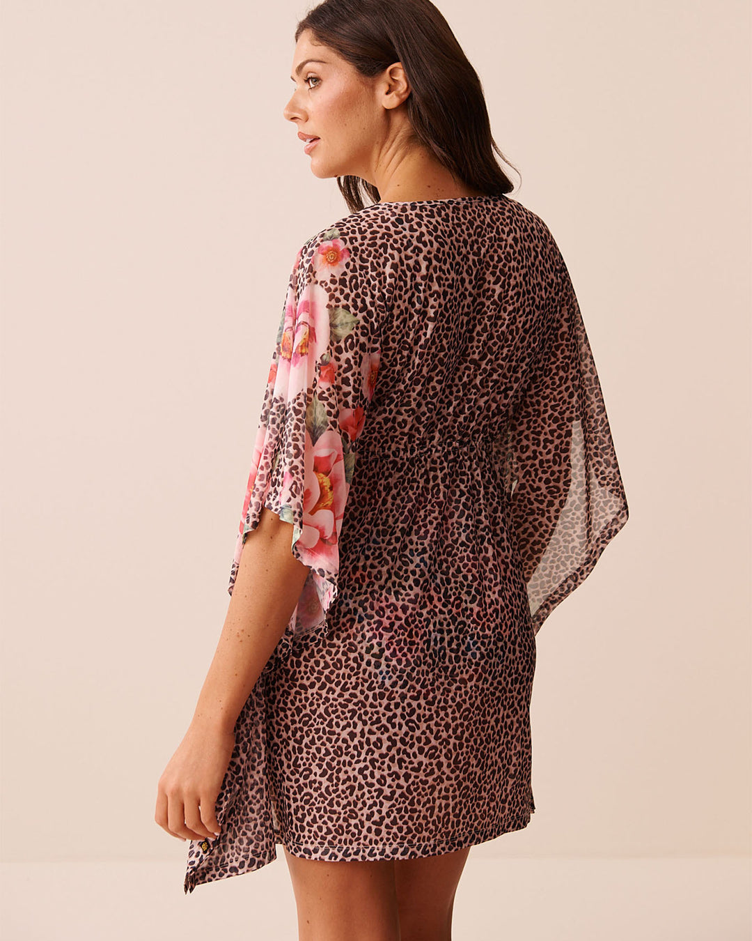 Mesh Kaftan - Blue