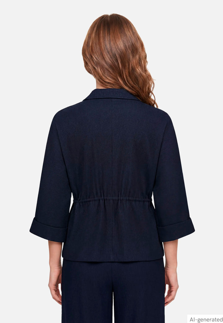 Shirt Blouse with Belt