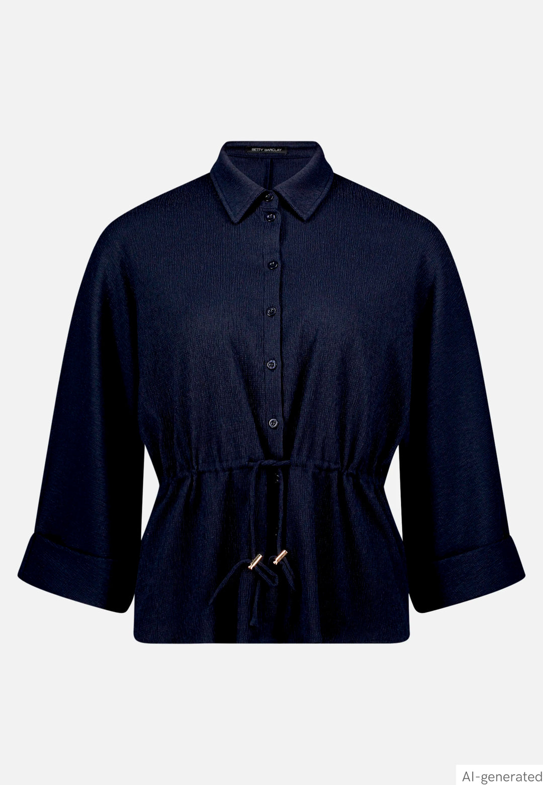 Shirt Blouse with Belt