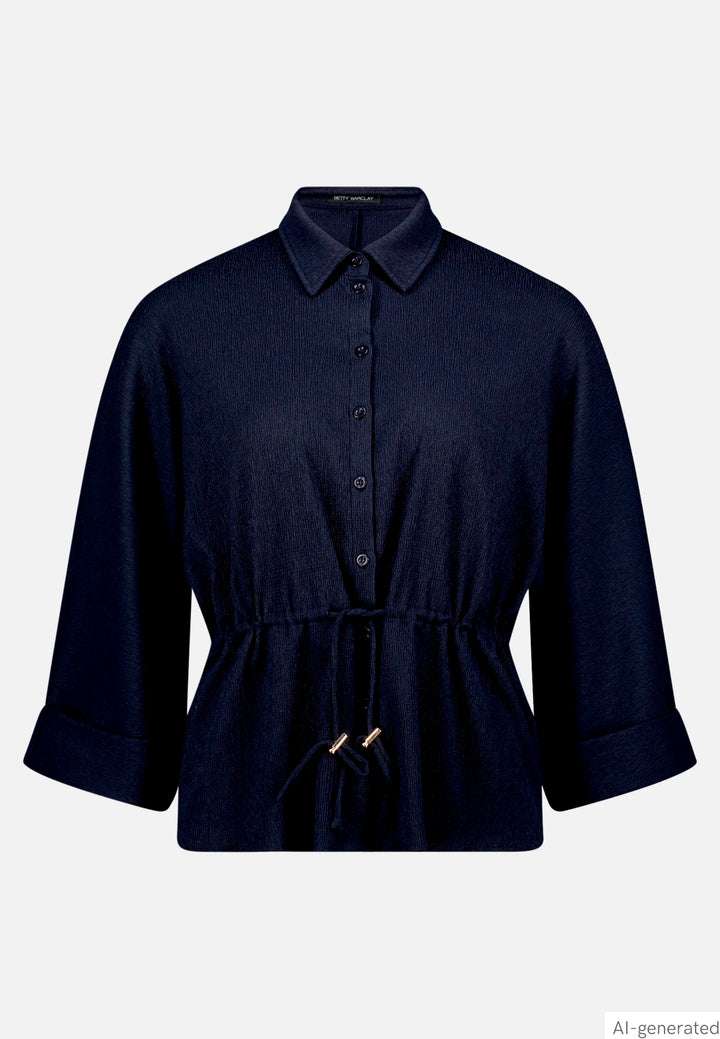Shirt Blouse with Belt