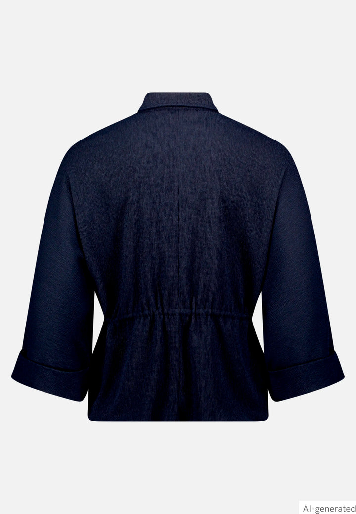 Shirt Blouse with Belt