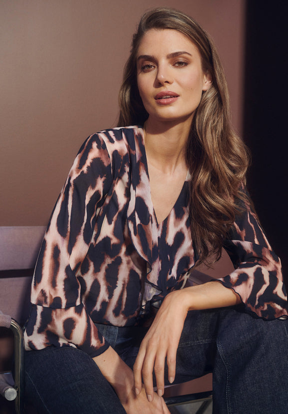 Chiffon Blouse with Print