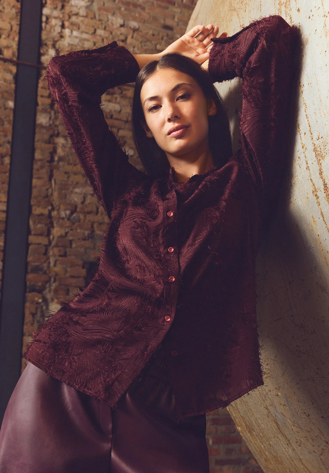 Structured Shirt Blouse