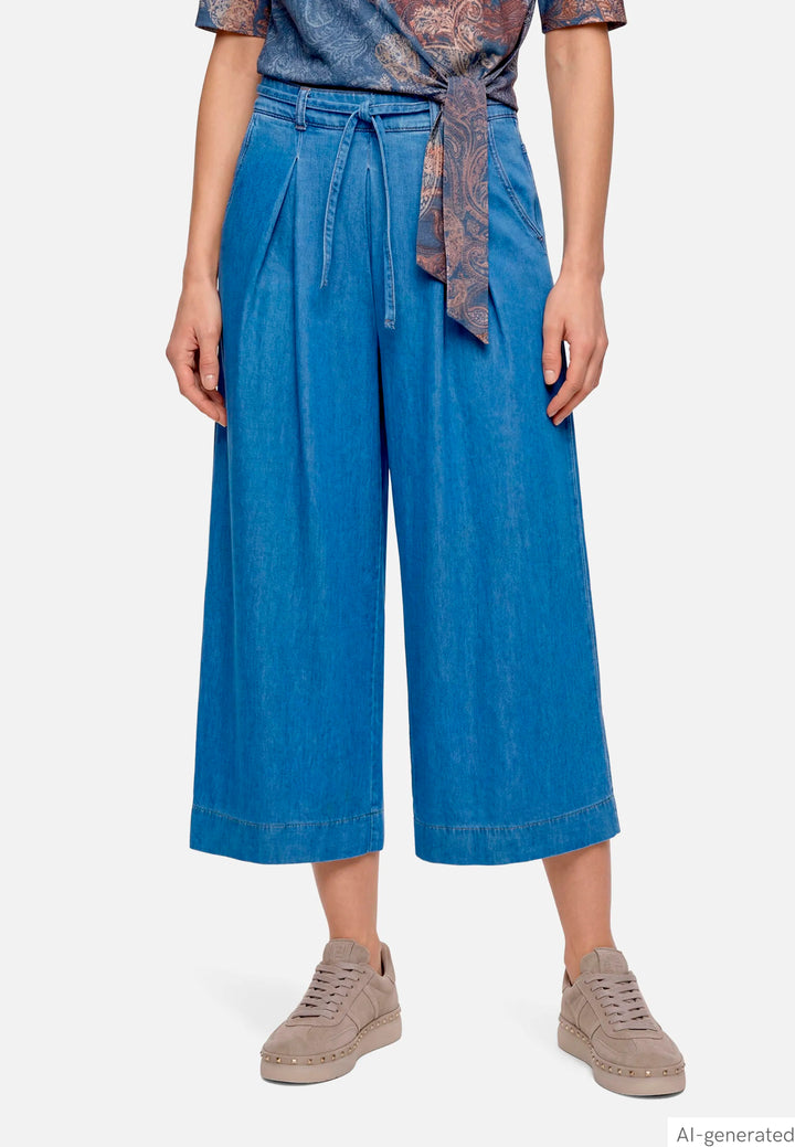 Culottes with Pleats