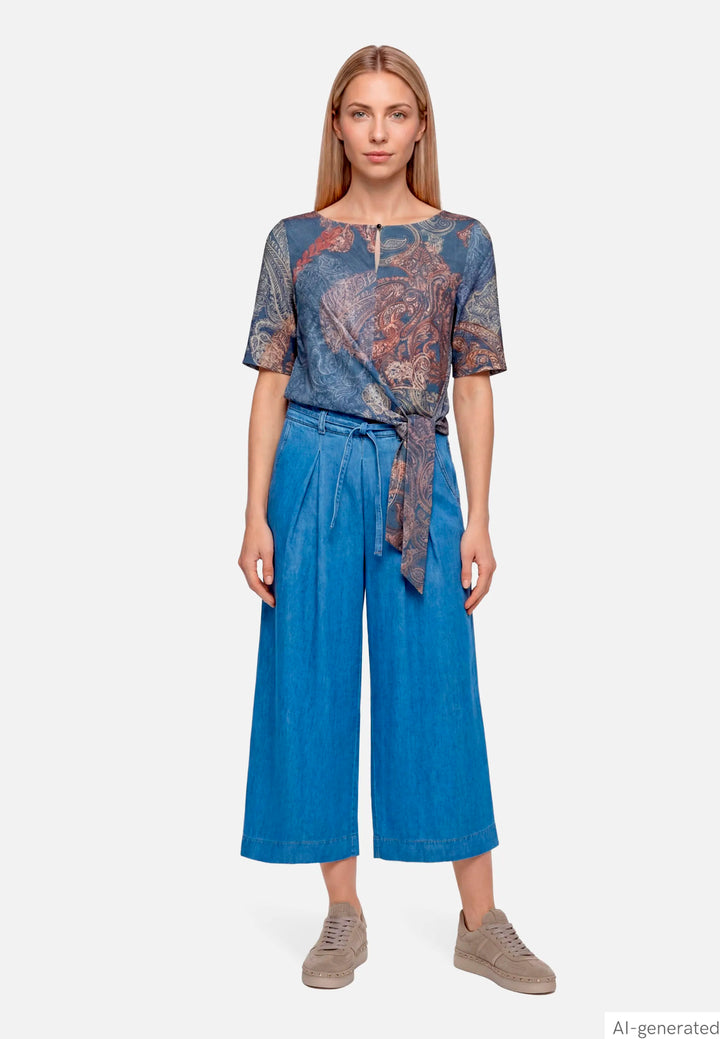 Culottes with Pleats
