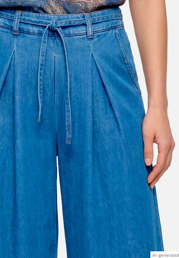 Culottes with Pleats