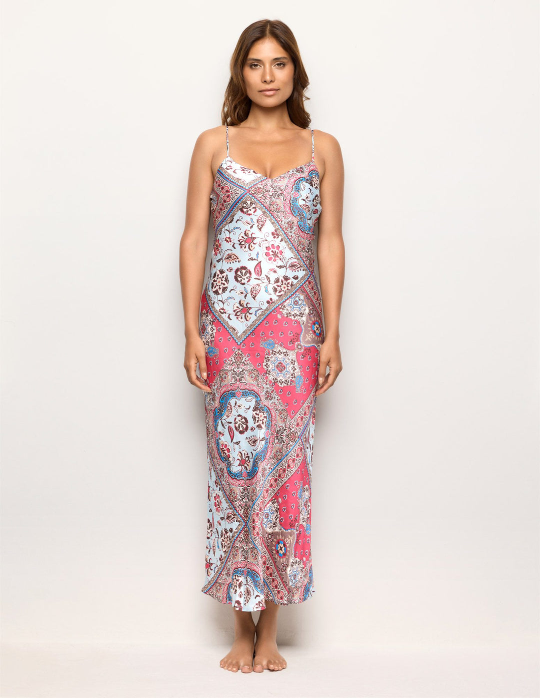 Full-long dress - Pattern