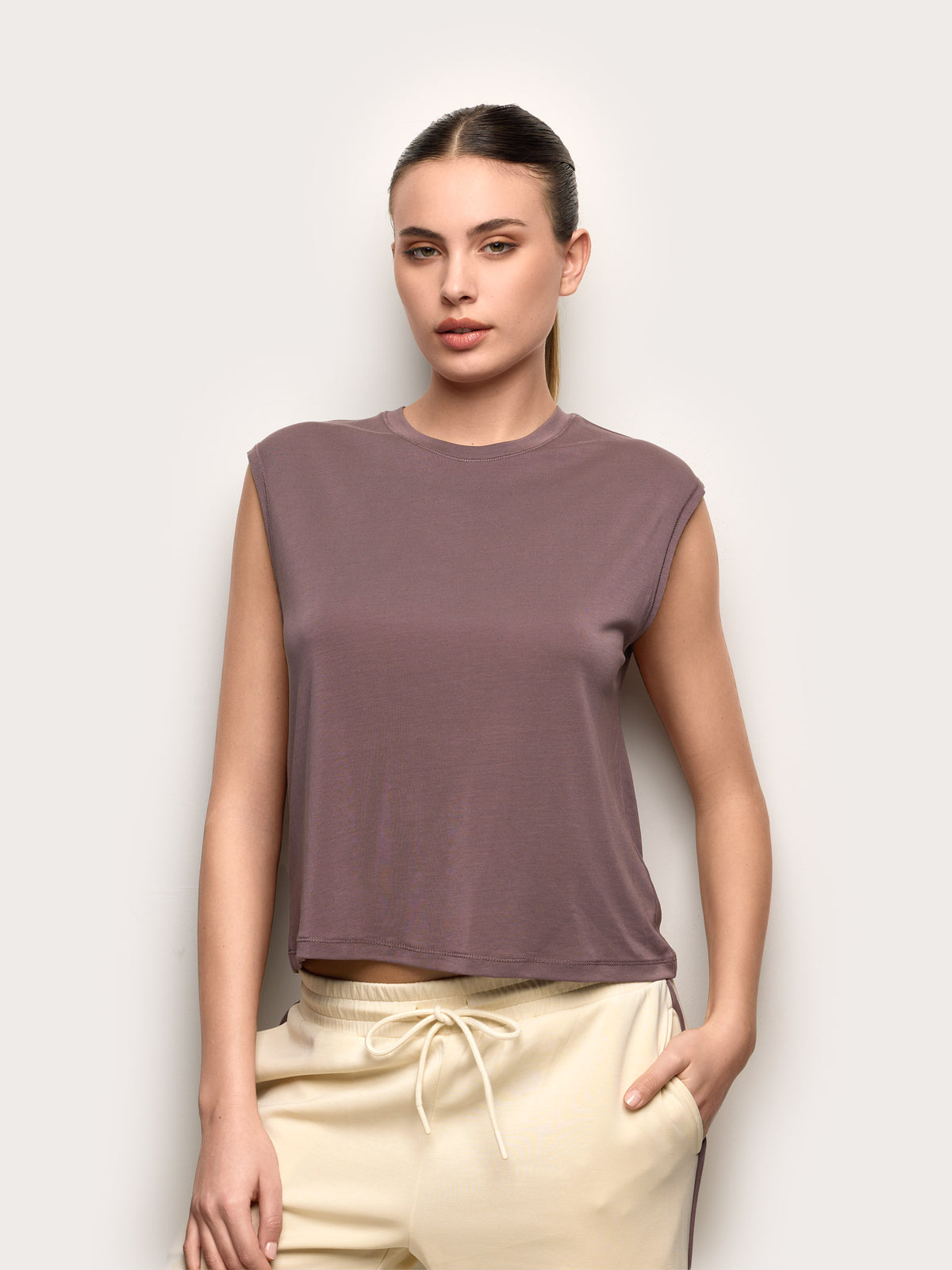 T-shirt - Beige