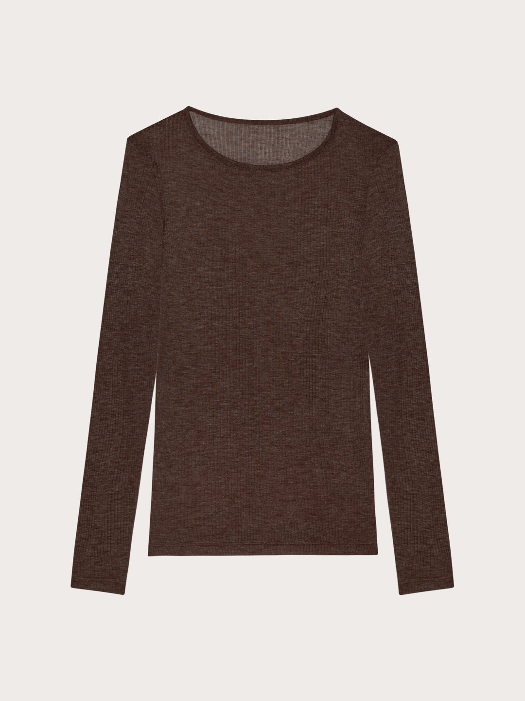 Long-Sleeve T-Shirt - Chocolate