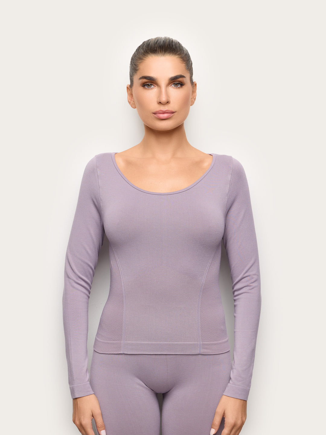 Long-Sleeve T-Shirt - Mauve