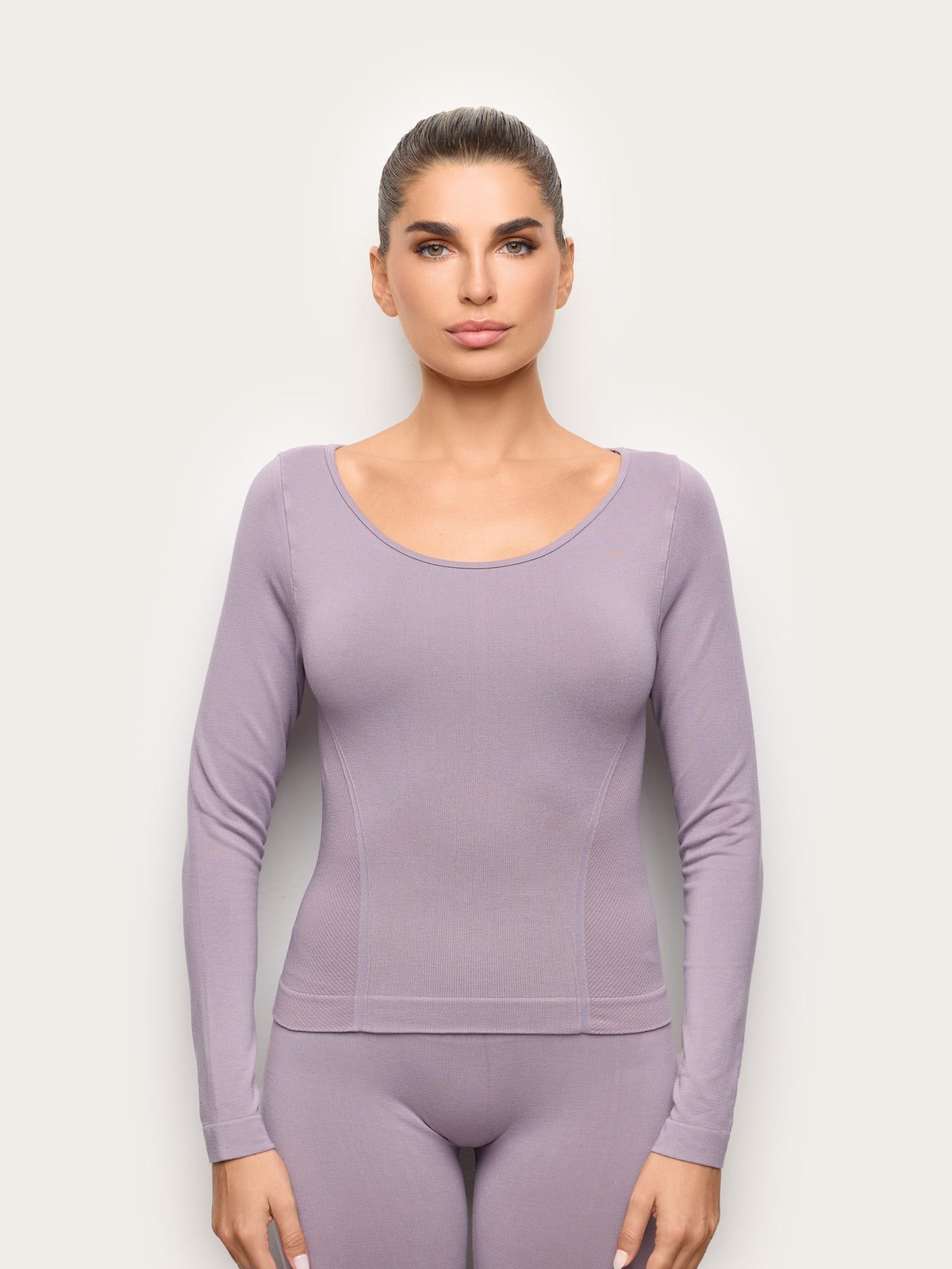 Long-Sleeve T-Shirt - Mauve