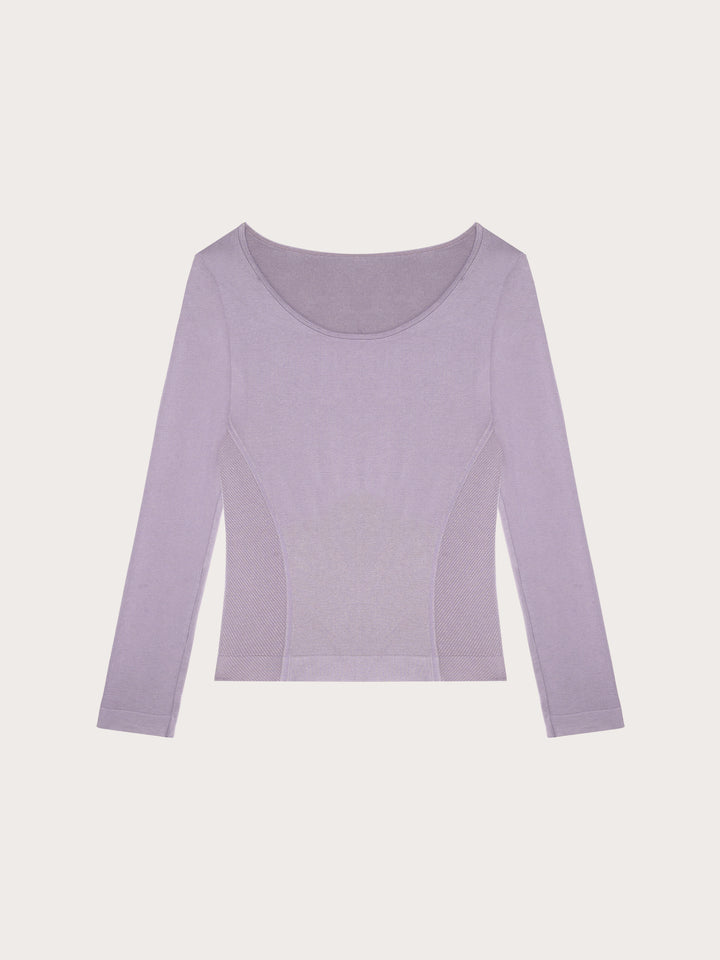 Long-Sleeve T-Shirt - Mauve