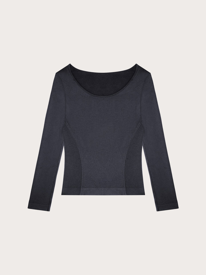 Long-Sleeve T-Shirt - Charcoal Grey