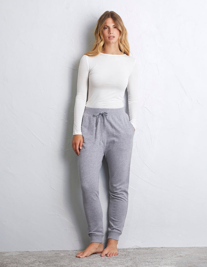 Full-long trousers - Melange Grey