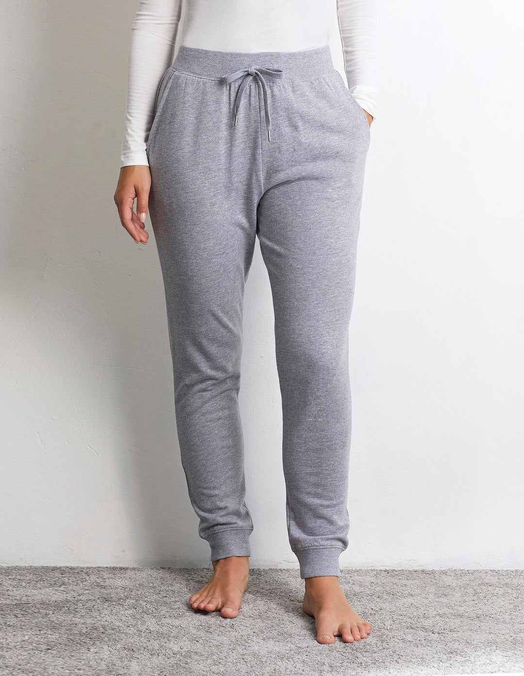 Full-long trousers - Melange Grey