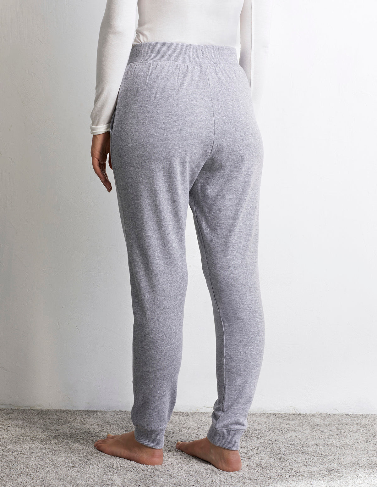 Full-long trousers - Melange Grey