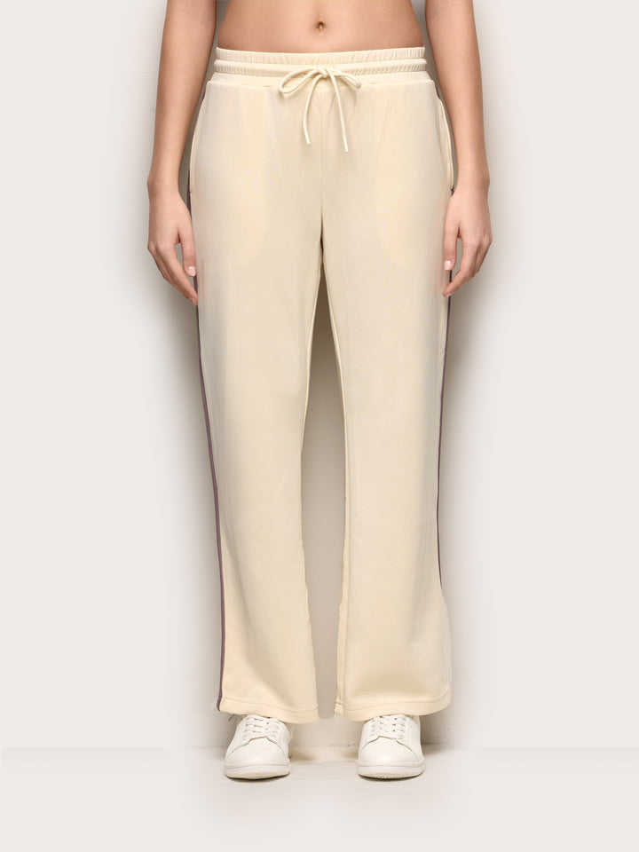 Full-long trousers - Almond