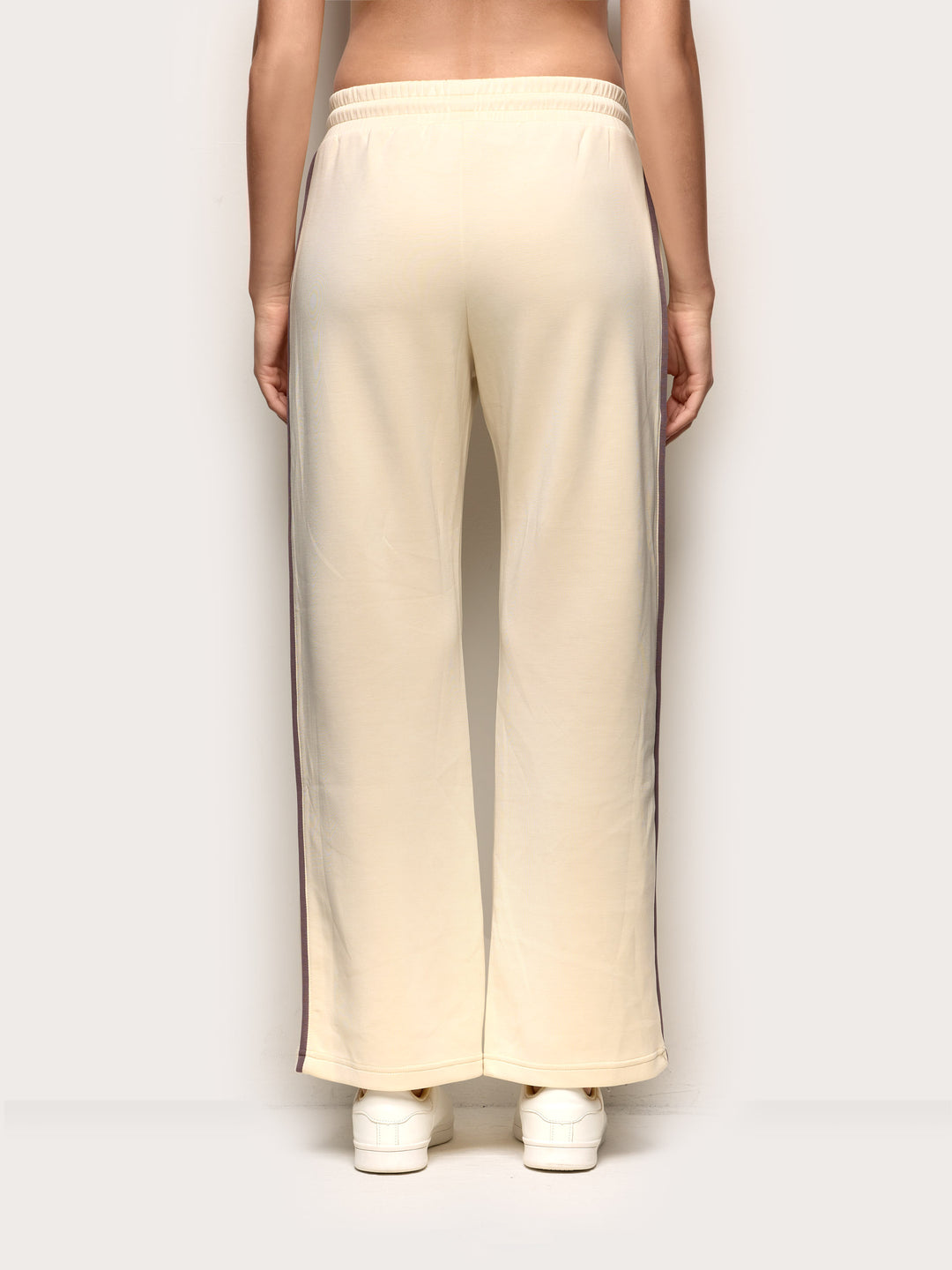 Full-long trousers - Almond