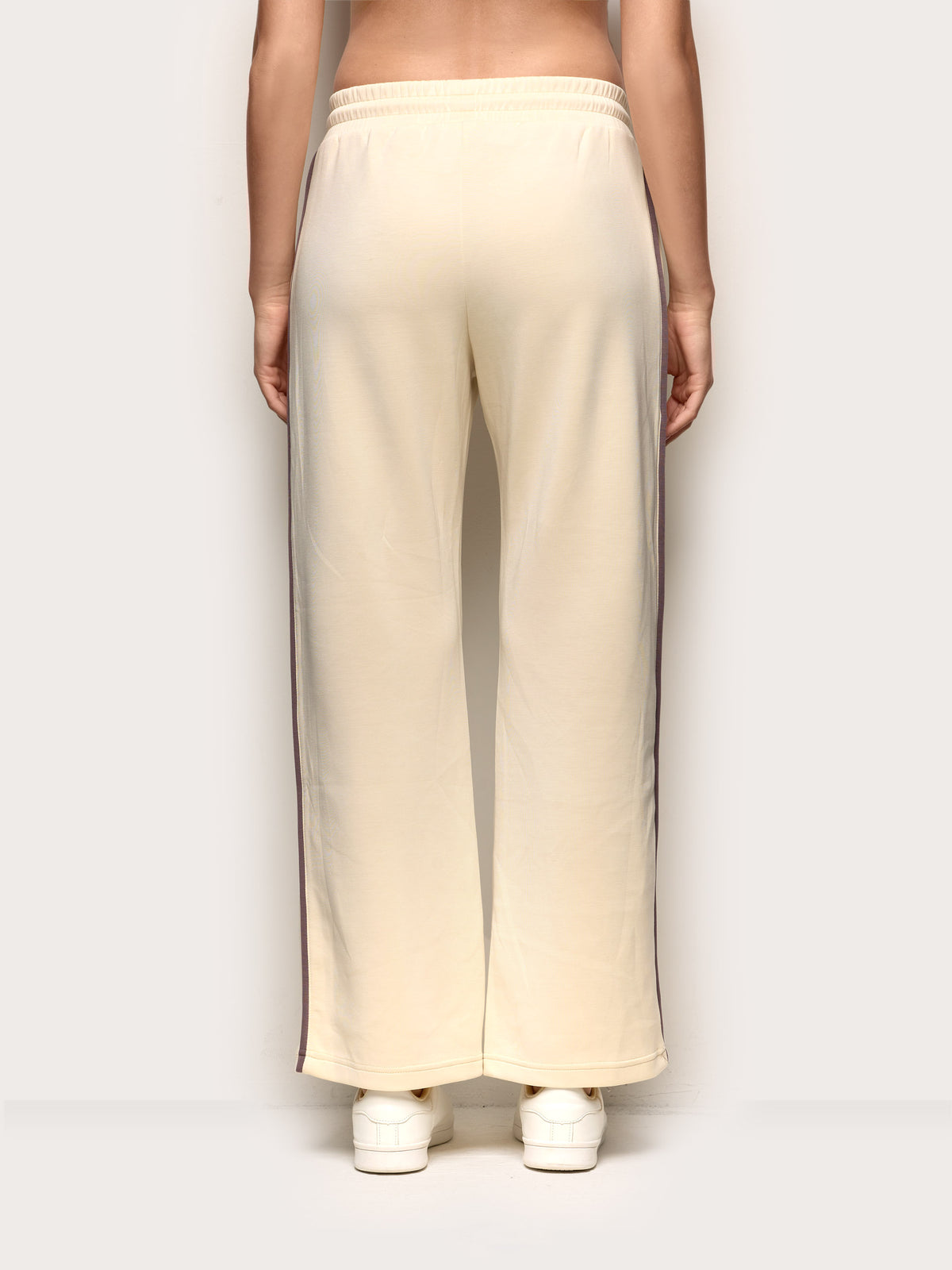 Full-long trousers - Almond