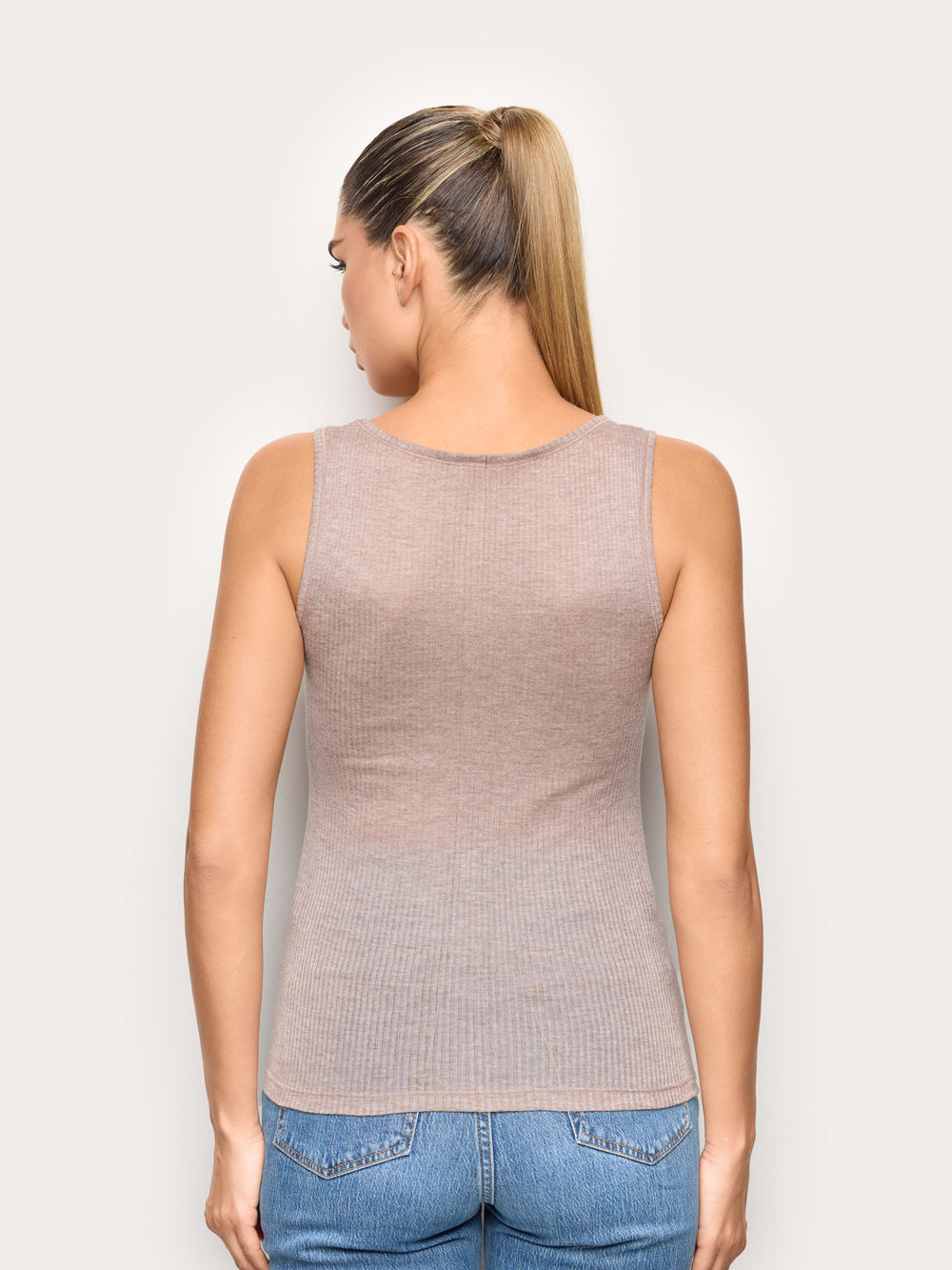 Top - Melange Dove Grey