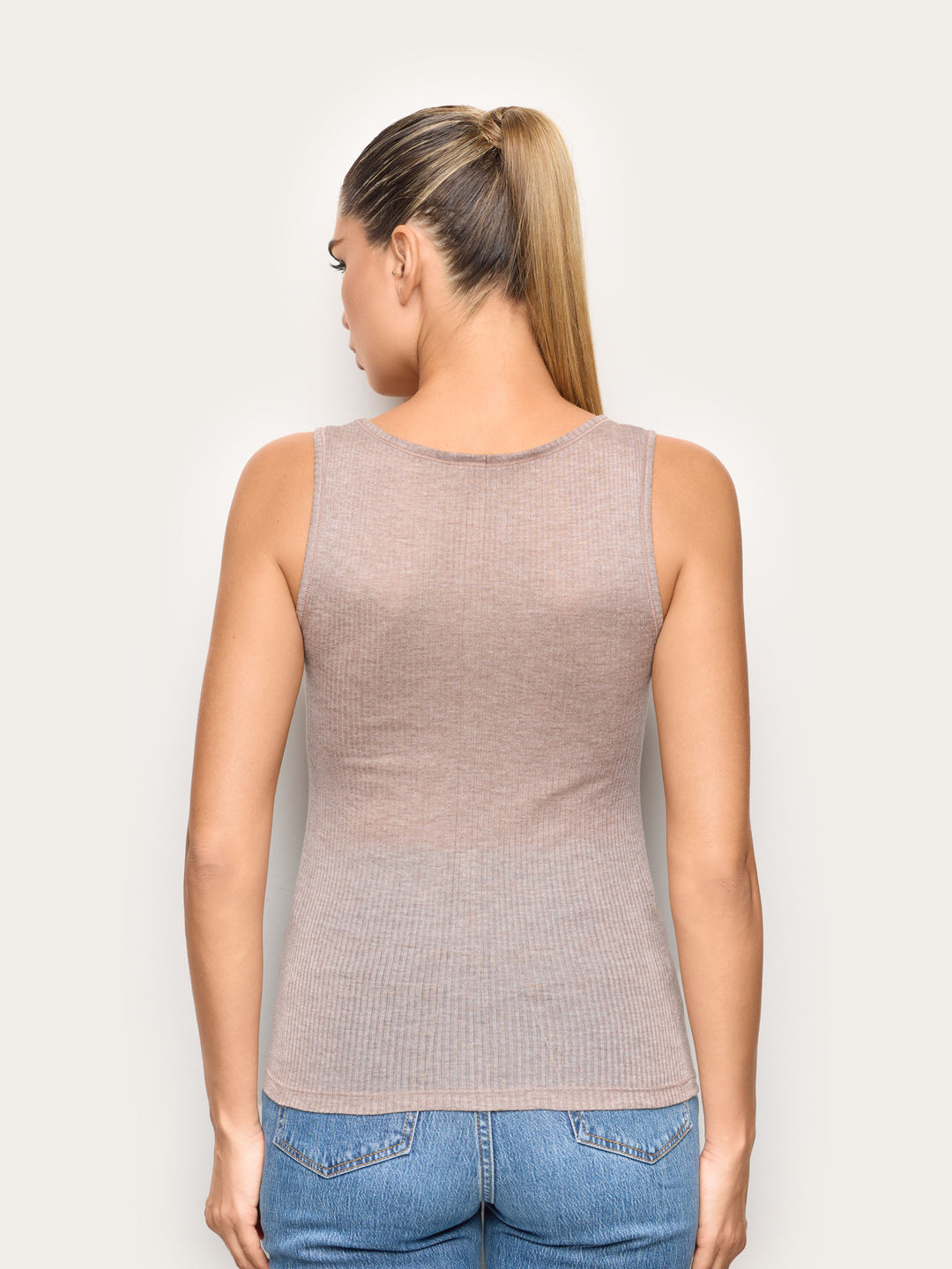 Top - Melange Dove Grey