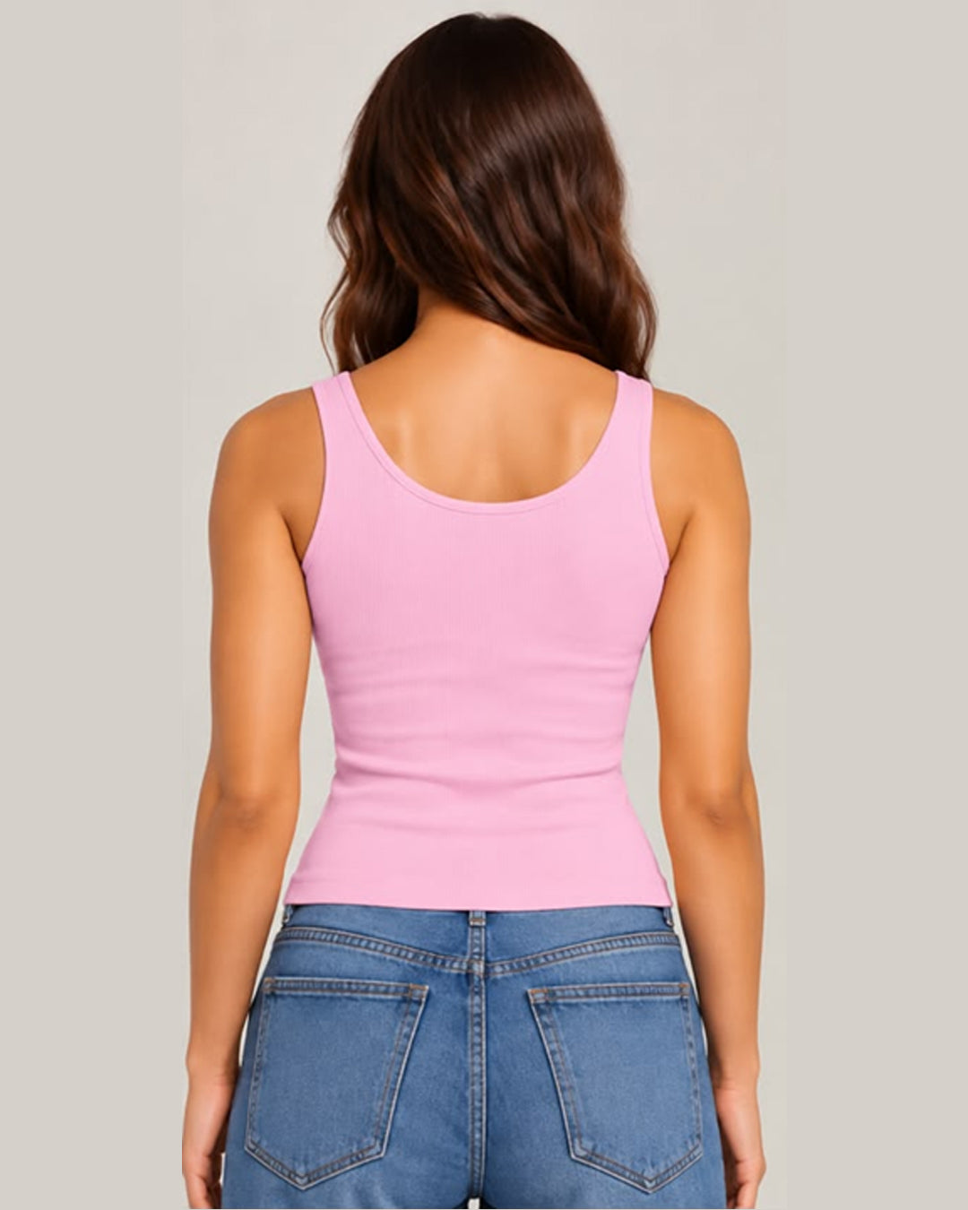 Bebe Logo Tank Top - Pink