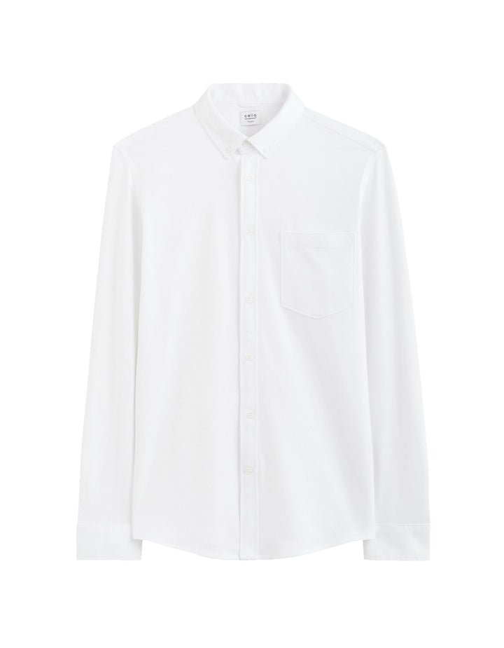 Long Sleeves Shirts - White